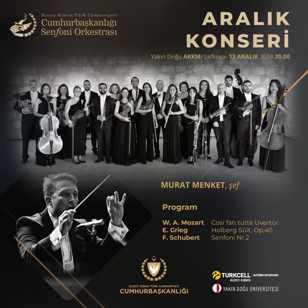 Cumhurbaşkanlığı Senfoni Orkestrası’ndan Aralık konseri…