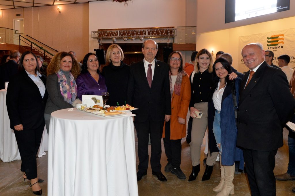 Tatar, KTMMOB’nin kuruluş yıl dönümü resepsiyonuna katıldı