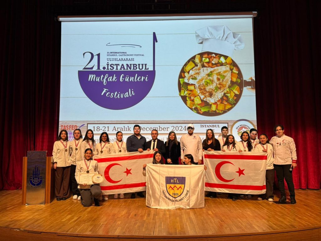 HTL öğrencileri İstanbul’daki gastronomi festivalinde 10 altın, 2 gümüş, 1 bronz madalya kazandı