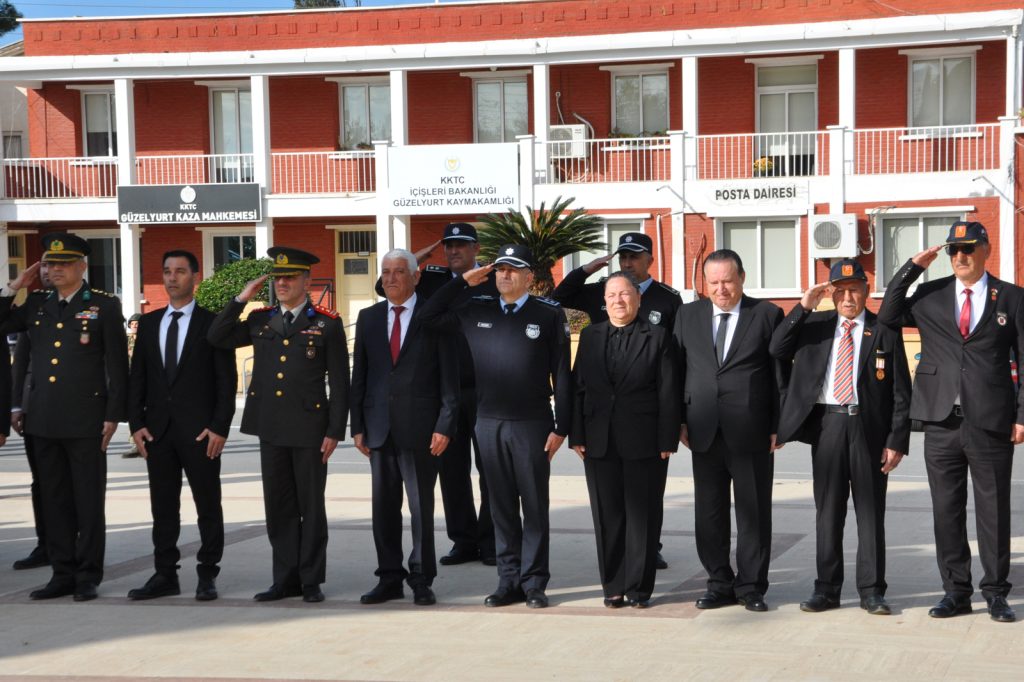 21-25 Aralık Mücadele ve Şehitler Haftası nedeniyle Güzelyurt’ta tören düzenlendi