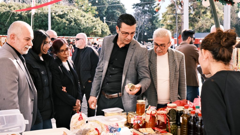 MDP, Girne’de “Yeni Yıl Pazarı” etkinliğine katıldı