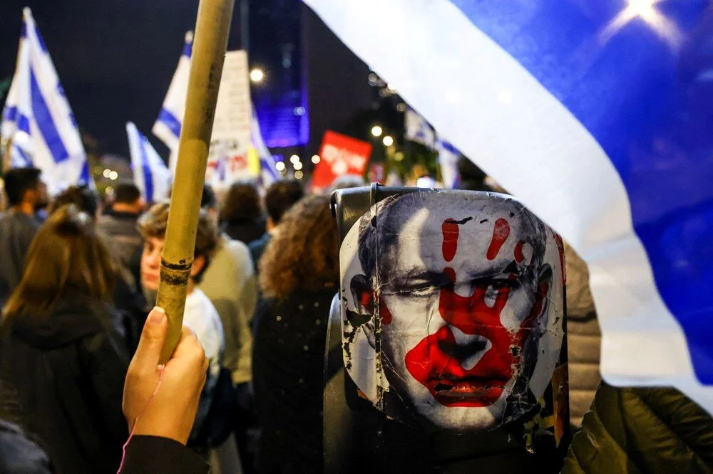 İsrail bir kez daha sokaklarda Halk Netanyahu’yu istemiyor