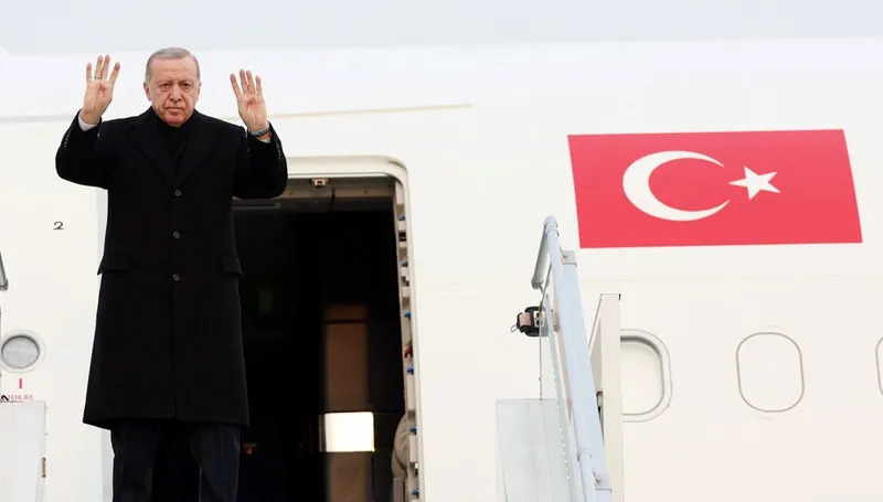 Erdoğan, D-8 Zirvesi’ne katılmak için Mısır’a gitti