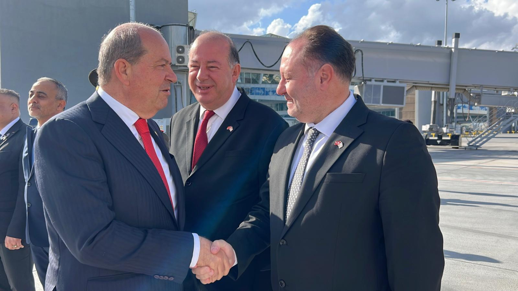 Cumhurbaşkanı Tatar Ankara’ya gitti