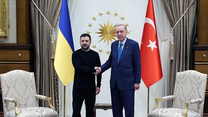Erdoğan, Zelenskiy ile görüştü