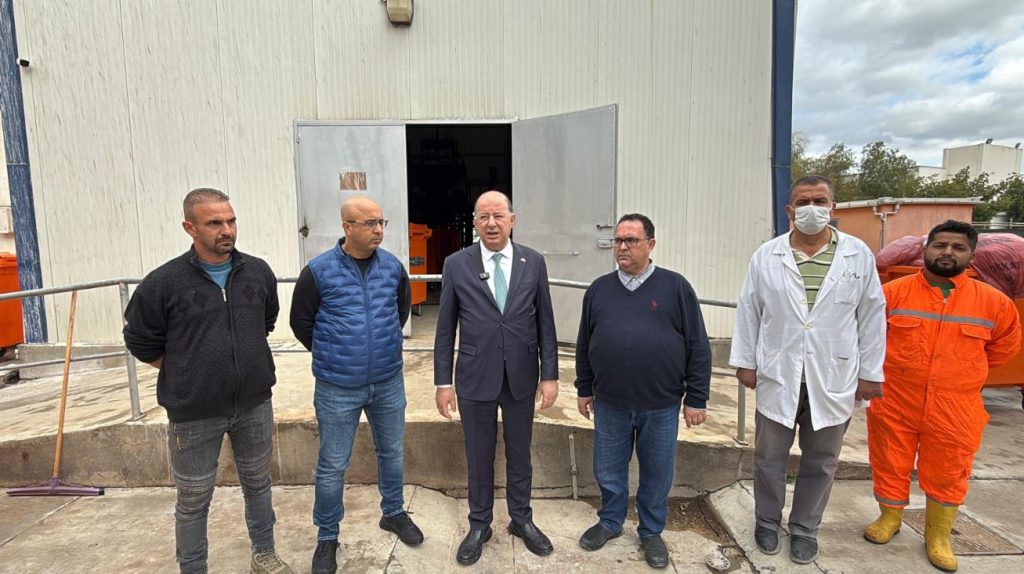 Dinçyürek, Nalbantoğlu Hastanesi’nde Tıbbi Atık Bertaraf Ünitesini denetledi