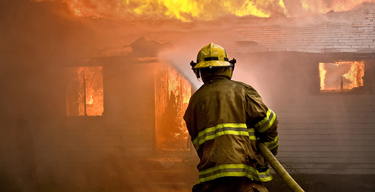 Lefkoşa’da bir evde elektrikli soba yangına sebep oldu