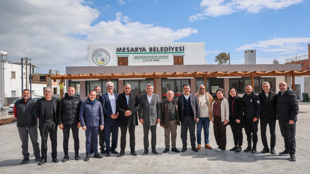 Erhürman, Mesarya Belediyesi’nin projelerini yerinde inceledi