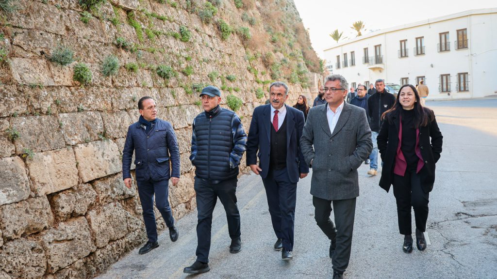 Erhürman, Gazimağusa Belediyesi’nin projelerini yerinde inceledi