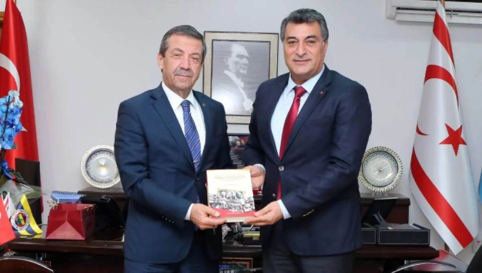 Tahsin Ertuğruloğlu, Tarihçi Yazar Doç. Dr. Balyemez’i kabul etti