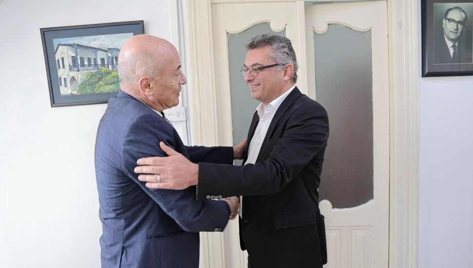 Erhürman, İsviçre Büyükelçisi Burgener ile Kıbrıs sorununu görüştü!