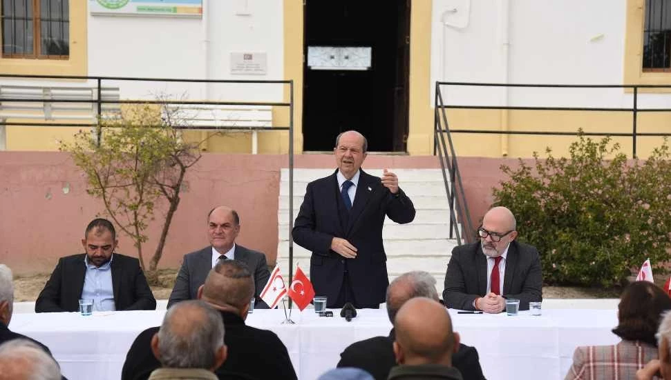 Cumhurbaşkanı Tatar, Akıncılar’da sınır kapısının açılmasına ilişkin toplantı yaptı!