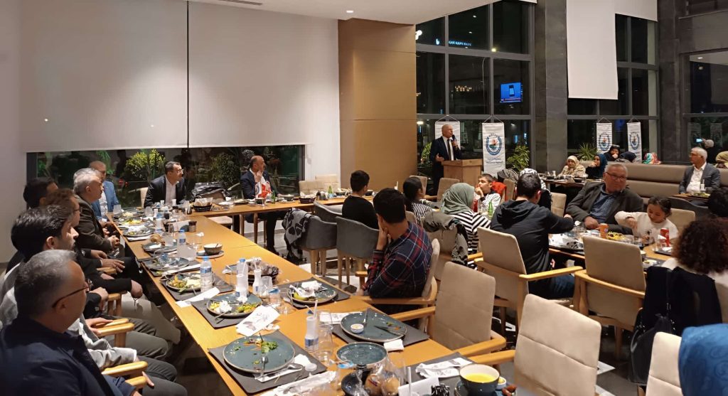 KIBTES üyeleri aile iftarında buluştu