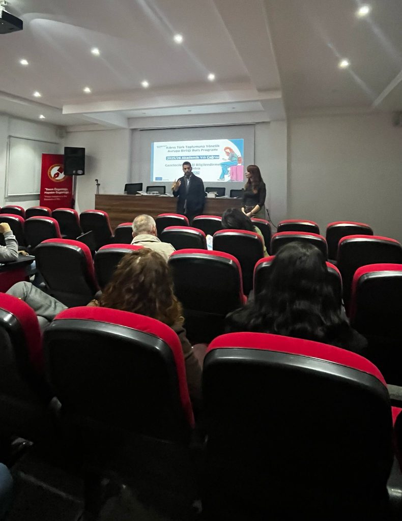 Avrupa Birliği Burs Programı Gazeteciler Birliği’nde tanıtıldı