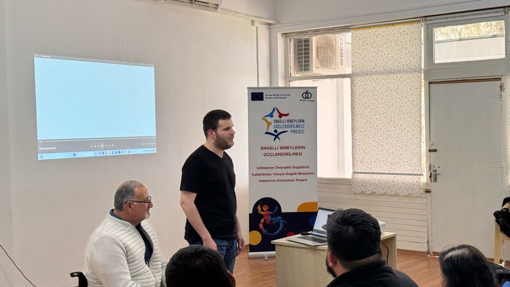 Engelli bireylere yönelik “Çalışma Hayatı Bilgilendirme Semineri” yapıldı