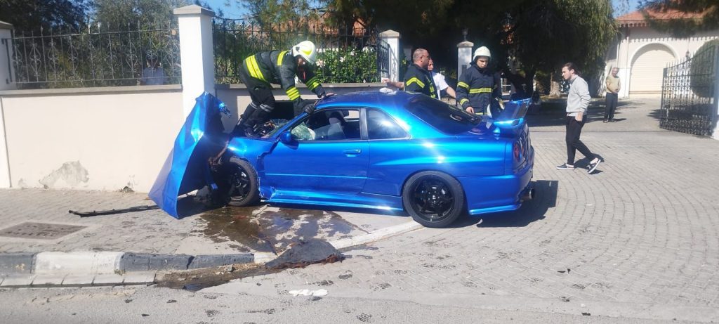 Girne’de trafik kazası…1 ölü, 15 yaşında 2 çocuk ağır yaralı