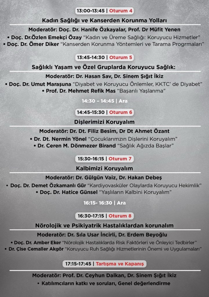 KTTB’den koruyucu sağlık paneli