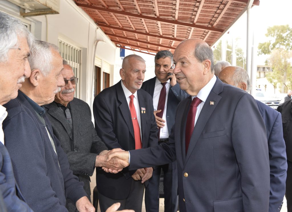 Tatar, Türk Barış Kuvvetleri Gaziler Derneği’ni ziyaret etti