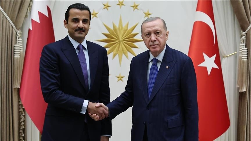 Erdoğan, Katar Emiri Al Sani ile telefonda görüştü
