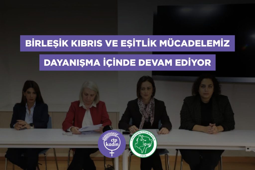 CTP ile POGO’dan ortak açıklama: “Birleşik Kıbrıs ve eşitlik mücadelemiz dayanışma içinde devam ediyor”