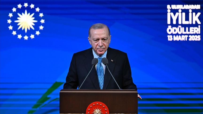 Erdoğan: “Nerede bir zulüm, çatışma, adaletsizlik varsa sona erdirmek için biz oradayız”