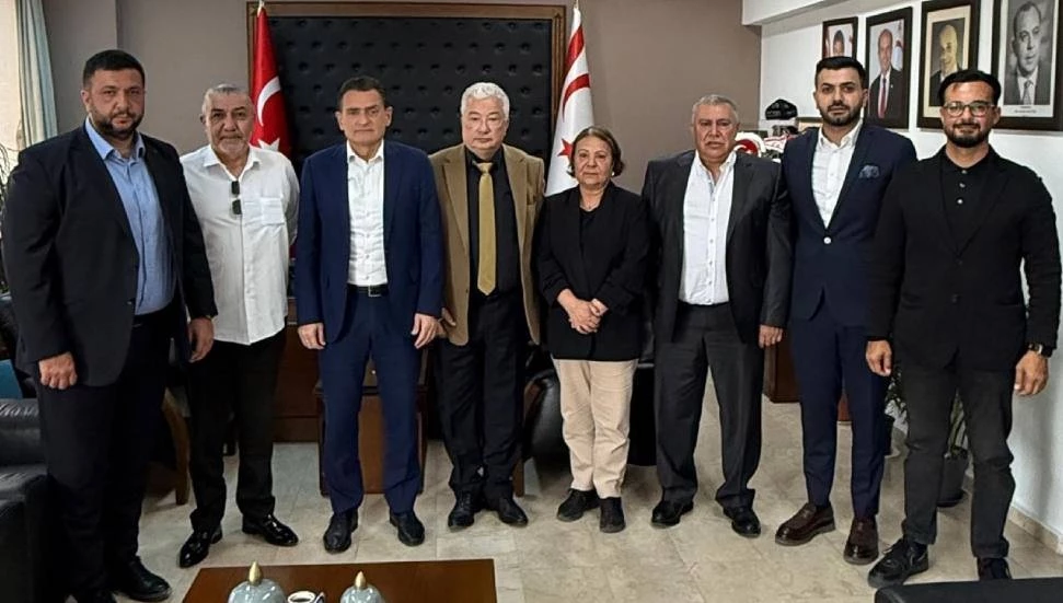 Kıbrıs Emlakçılar Birliği’nden İçişleri Bakanı Oğuz’a teşekkür ziyareti!