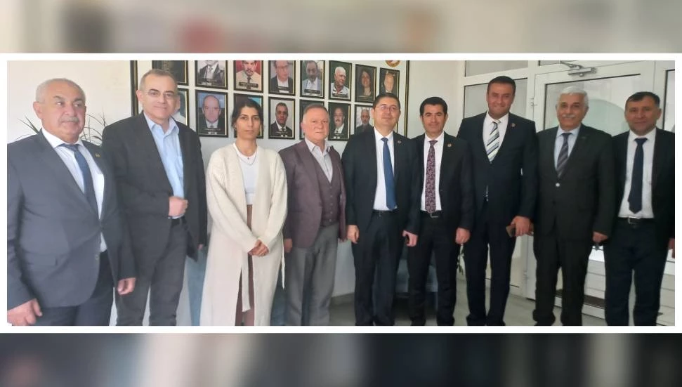 Anadolu Basın Birliği Derneği, Kıbrıs Türk Gazeteciler Birliği’ni Ziyaret Etti