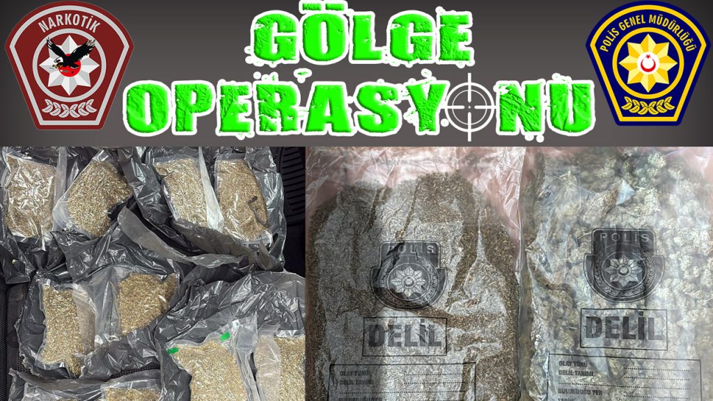 Polisten “Gölge Operasyonu”… 650 gram sentetik cannabinoid ve 525 gram hintkeneviri ele geçirildi