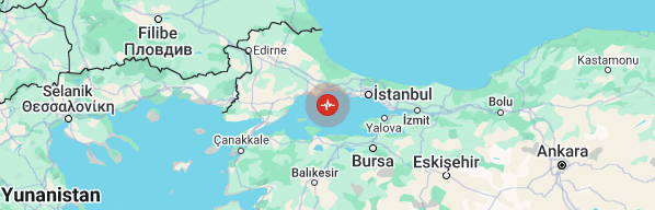 İstanbul’da 6,2 büyüklüğünde deprem