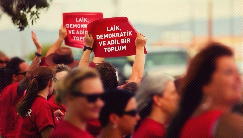 “Laik, demokratik ve adil bir toplum için buradayız”