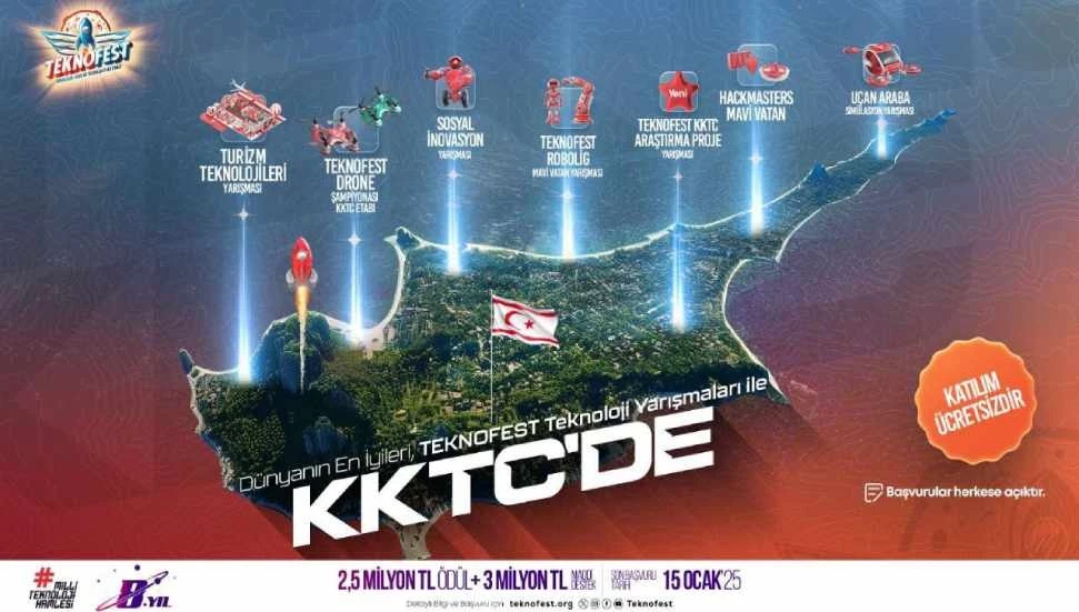 TEKNOFEST KKTC için geri sayım başladı