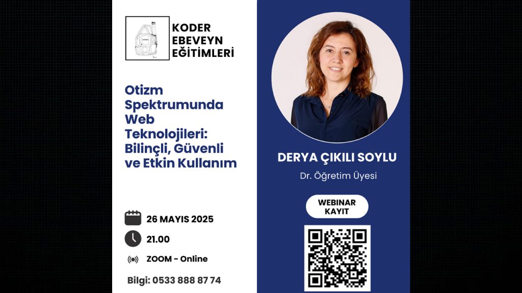 Kıbrıs Otizm Derneği bu akşam ağ teknolojileri kullanımı konulu webinar düzenliyor