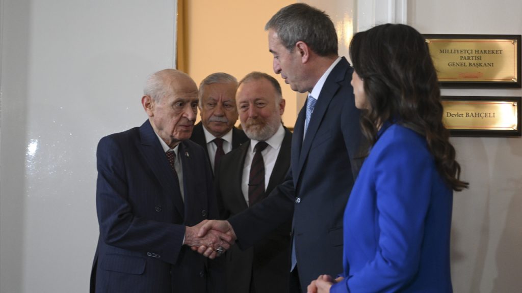 Devlet Bahçeli, DEM Parti heyetiyle görüştü