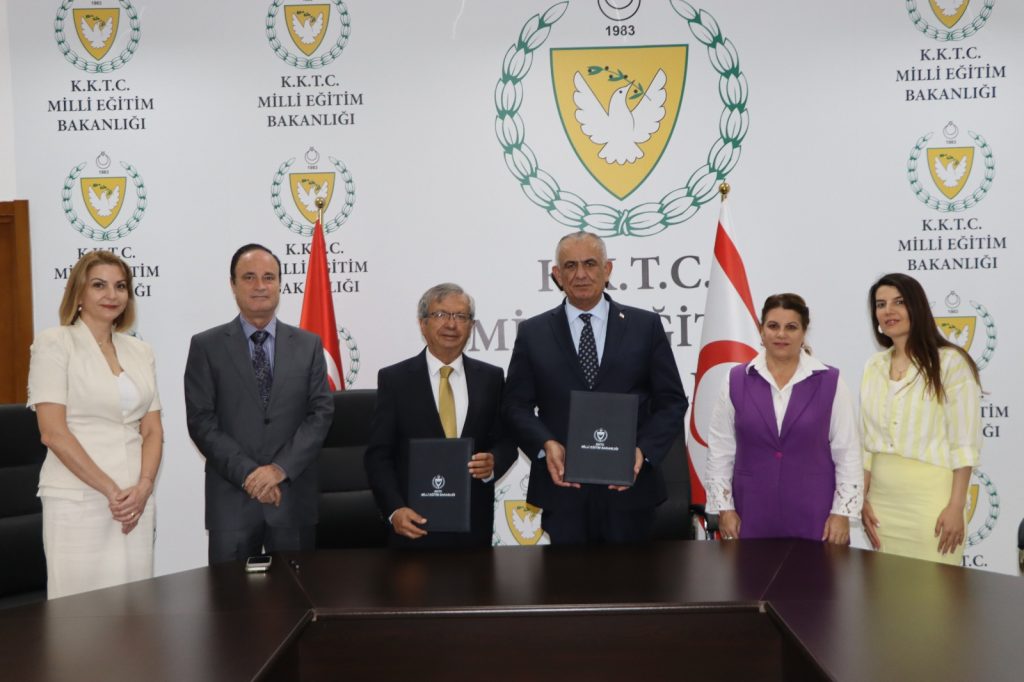 Milli Eğitim Bakanlığı ve Girne Üniversitesi arasında protokol imzalandı