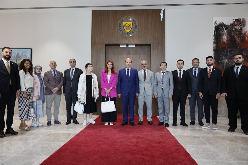 Cumhurbaşkanı Tatar, Türk Dünyası düşünce kuruluşlarını kabul etti