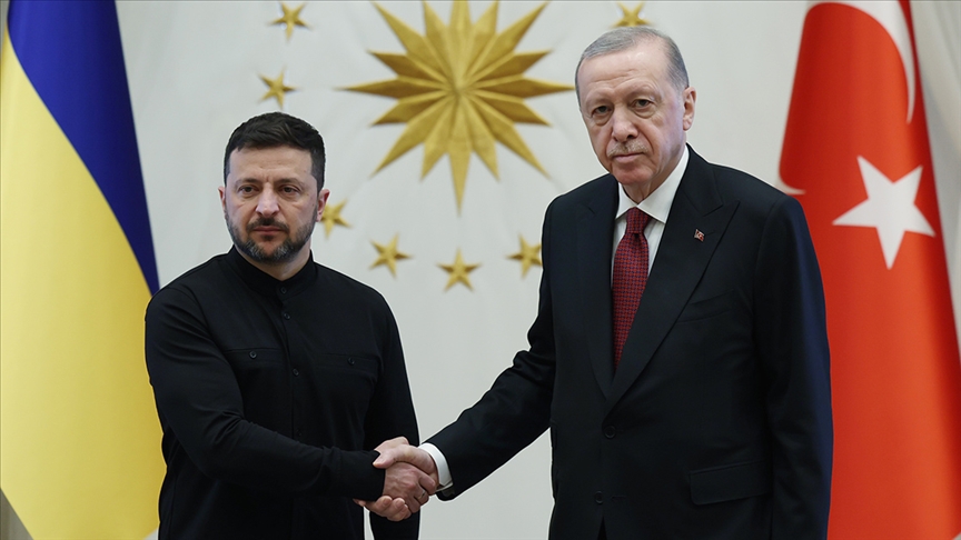 TC Cumhurbaşkanı Erdoğan, Ukrayna Devlet Başkanı Zelenskiy ile telefonda görüştü