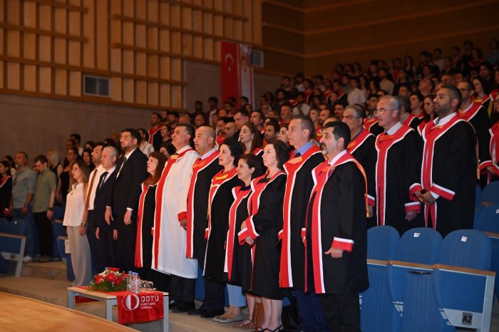 ODTÜ KKK mezuniyet töreni yapıldı