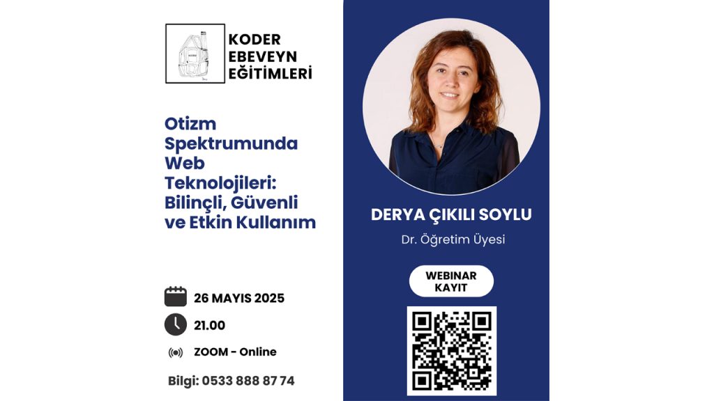 Kıbrıs Otizm Derneği, “Otizm Spektrumunda Web Teknolojileri Kullanımı” konulu webinar düzenleyecek