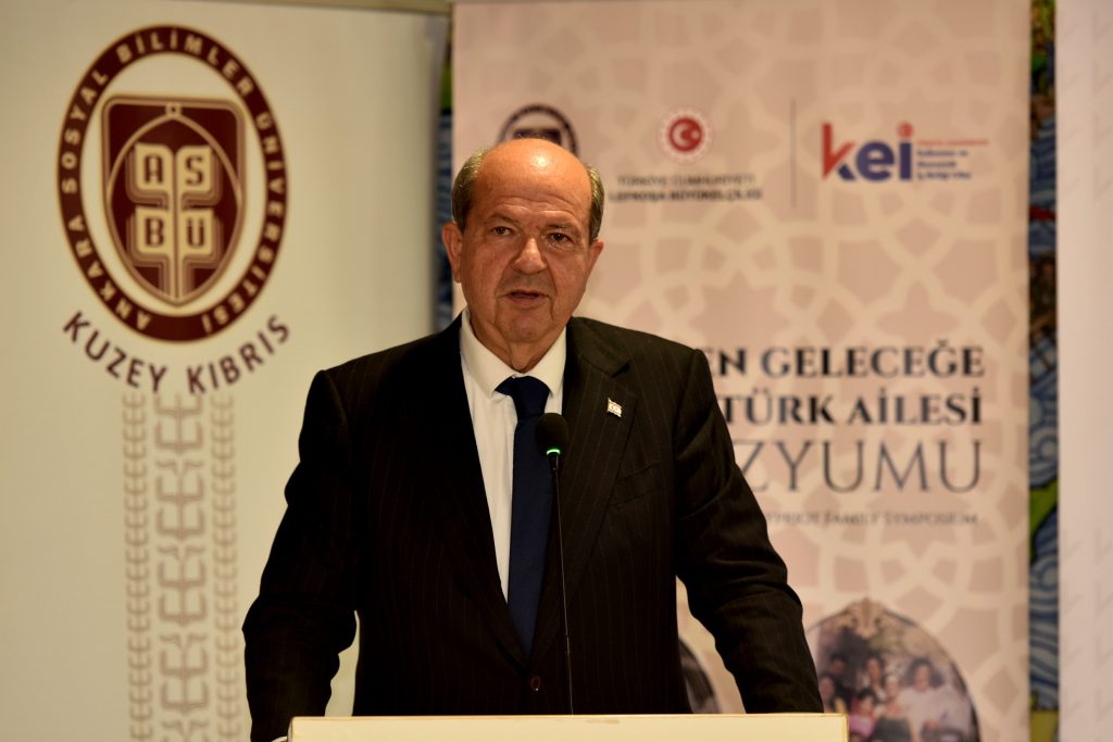 Tatar: “Kıbrıs Türk aile yapısının özünün korunması başka ülkelerdeki yaşam tarzlarına özenilmesi gerekir”