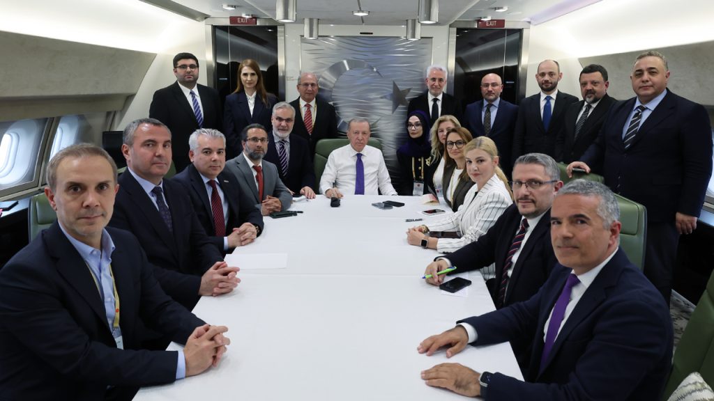 Erdoğan: “Bölgemizde ve dünyada istikrarın tesisi için Türkiye-ABD ortaklığı hayati öneme sahip”