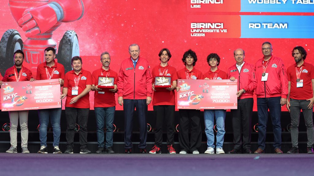 TEKNOFEST KKTC’nin teknoloji yarışmalarında 4 ana kategoride birinciler belli oldu