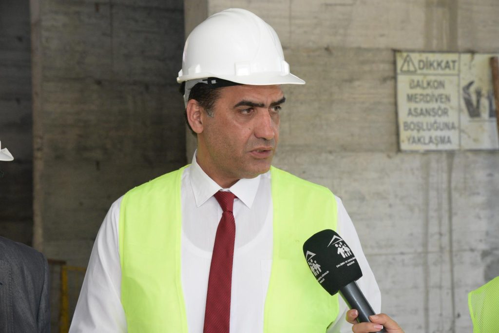 Gardiyanoğlu vurguladı: “İş sağlığı ve güvenliğiyle ilgili denetimleri geçen yıla göre yüzde yüz arttırdık”