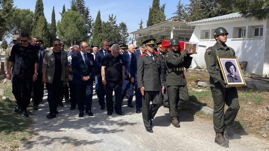 Şehit Ayşe Ramadan askeri törenle defnedildi