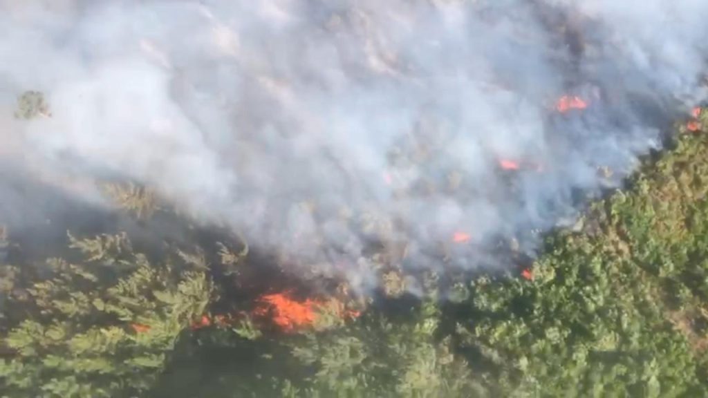 Antalya’da iki bölgede orman yangını!