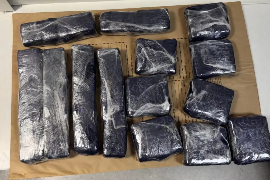 Larnaka havalimanında bir yolcunun bagajında 8 kilo 760 gram kokain ele geçirildi