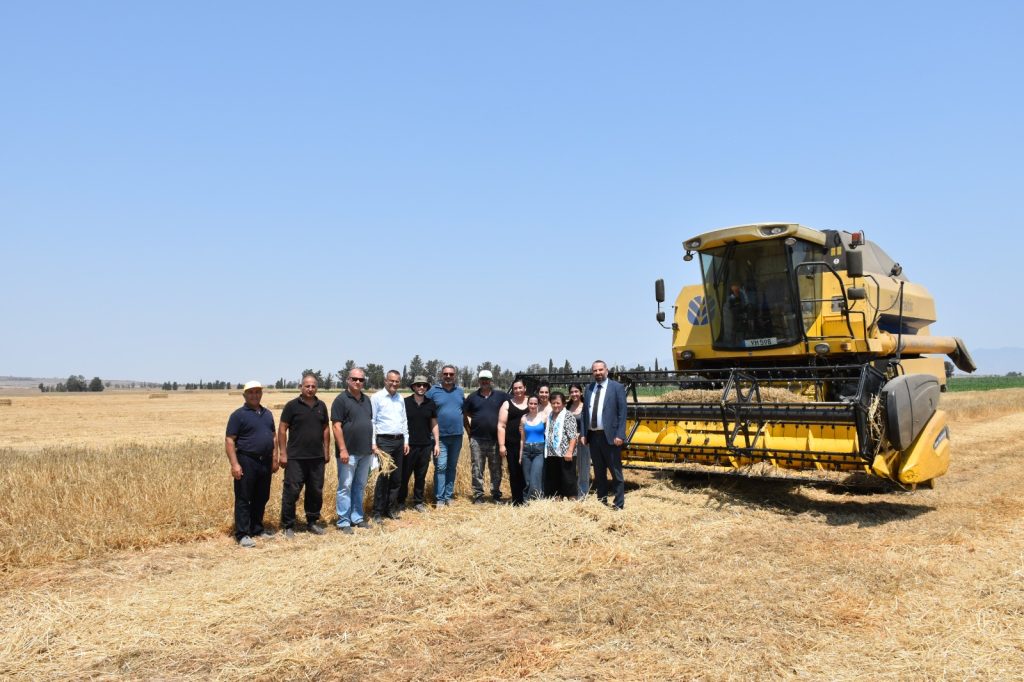 Reşatbey Arpası’nın hasadı tamamlandı