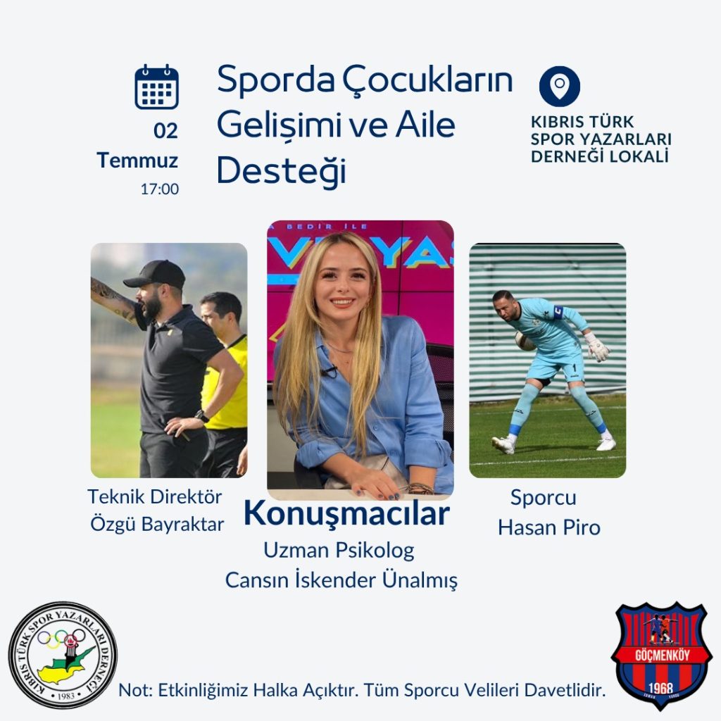 “Sporda Çocukların Gelişimi ve Aile Desteği” konulu seminer düzenlenecek