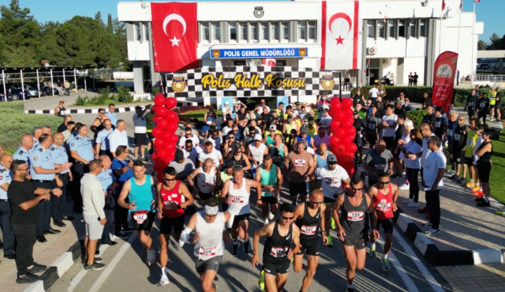 Polis-Halk Koşusu Lefkoşa’da koşuldu