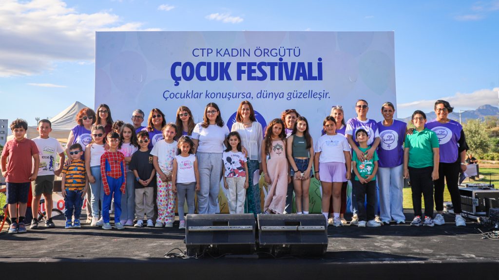 CTP Kadın Örgütü, 1 Haziran Dünya Çocuk Günü için festival düzenledi
