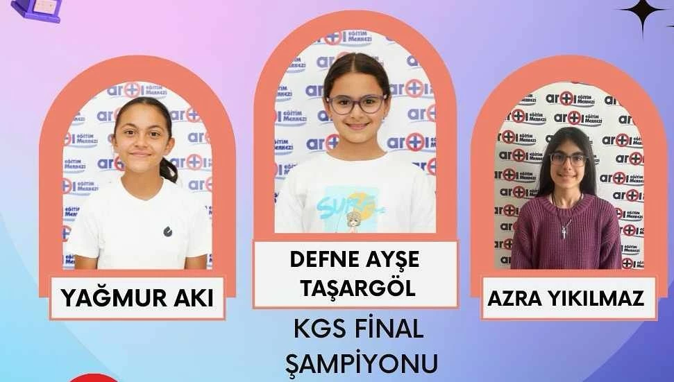 KGS-2 sınavı şampiyonu Artı Eğitim Merkezi’nden Yağmur Akı!